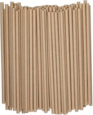 China Home.Restaurant.Bar.Hotel.Wedding Kraft PLA Paper Drinking Straws 100% Biodegradable and Ink Free for sale