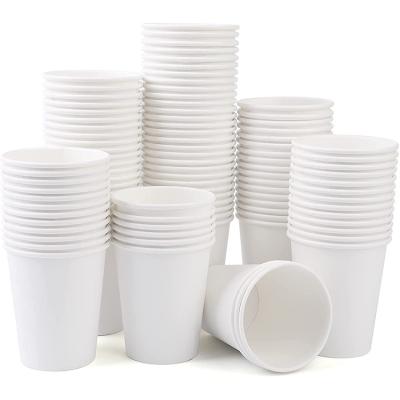 China Single Coffee Minimalist Disposable Paper Cup 8oz 12oz 16oz 20oz 24oz for sale