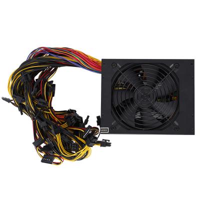 China High Quality DARK FOREST DF-BC1650, Max 1650W ATX Power Supply Support 8 High Efficiency Graphics Cards For Multi-GPU Machine for sale