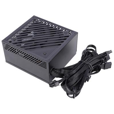 China Active PSU Game 700W ATX Bronze Flat Power Supply Constitution 80Plus of the Rock PFC Desktop Series 700Watts and 120mm Fan for sale