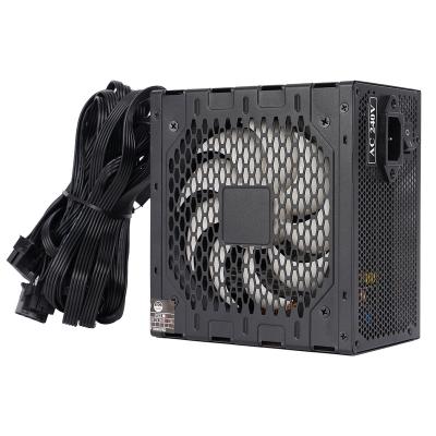 China Active PSU Game 500W ATX Bronze Flat Power Supply Constitution 80Plus of the Rock PFC 500Watt Desktop Series and 120mm Fan for sale