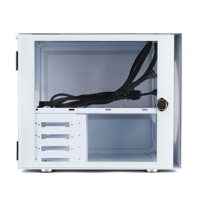 China With Dark ITX USB3.0 Tempered Glass Case M-ATX / DOMAIN OEM Fan Forest Computer Case for sale