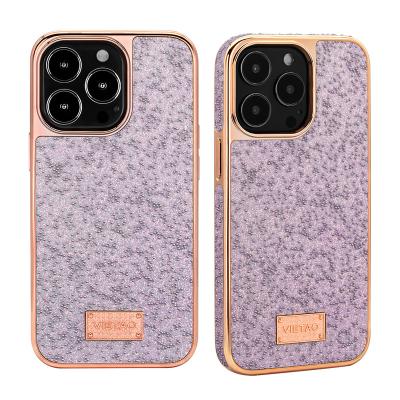 China Vietao Shockproof Luxury Glitter Bling Mobile Phone Case Electroplating Cover For iPhone 13 pro Max Girl Diamond Phone Case for sale