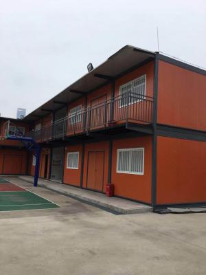 China Factory Price Modern Container House Fully Assembled Modular Double Bedroom Prefab House for sale