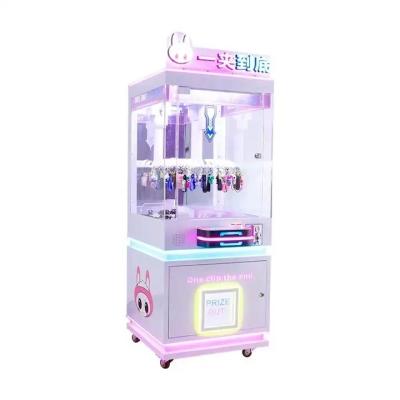 China Customized US PLUG Design Attractive Clamp Vending Game Machine for Winning Prizes for sale