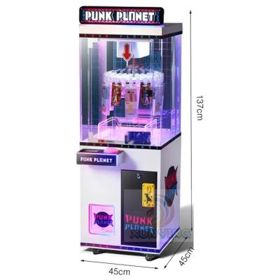 China Customization Coin Operated Customized Arcade Crane Claw Machine with Bill Acceptor for sale