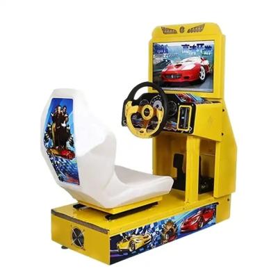 China Plastic Racing Arcade Game Machine voor goede winst Picture Coin Operated Racing Car Game Te koop