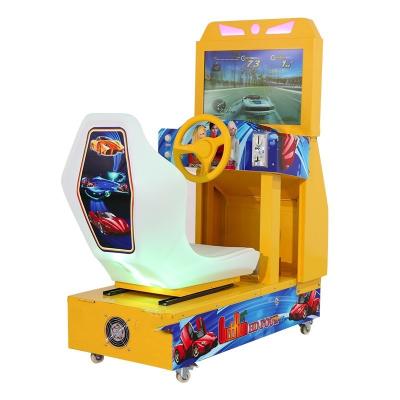 Chine Découvrez l'excitation avec les enfants conduisant une voiture de course Arcade Machine Simulateur de course à vendre