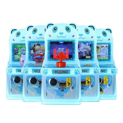 China Kinderen Pusher Arcade Shooting Gun Game Machine Mini Arcade Machine Game Voor Kinderen 1 Spelers Te koop