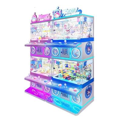 China 4 Players Mini Claw Machine with Plug Type EU/US/UK/AU Plug Metal Acrylic Plastic Toy for sale