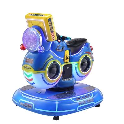 China Didi Single Motorcycle Coin Operated Kiddie Rides with Interactive Game LCD Screen 30KG for sale