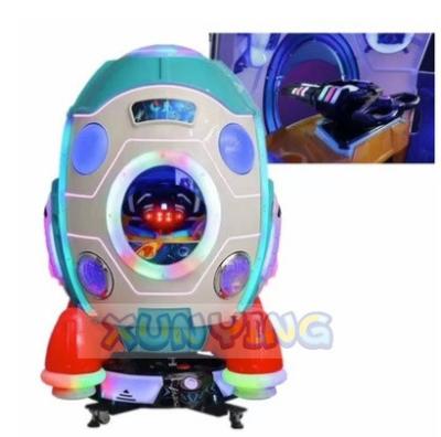 China 110V/220V/230V Swing Machine Plastic Mp5 Rakets Kiddie Ride For Kids Duurzaam en leuk Te koop