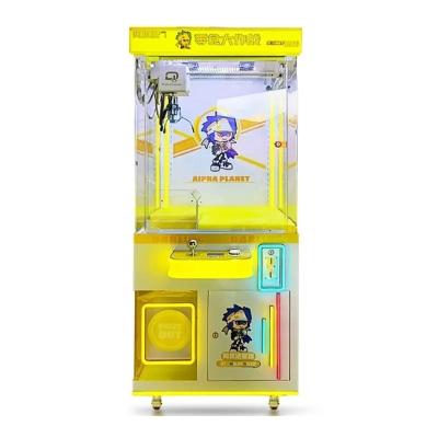 China Plush Poppenmachine Arcade Game Toy Crane Claw Toys Wereld Spel Vending Machine Foto Te koop