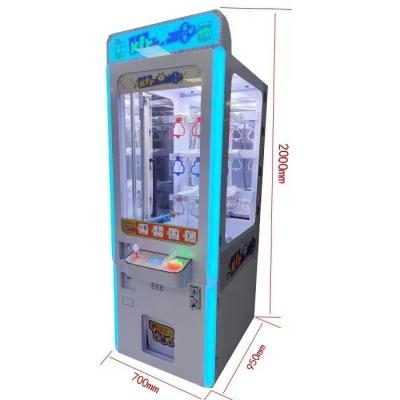 China 9 Holes Key Master Claw Machine Doll Game Claw Gift Machine US Plug Plastic Material for sale