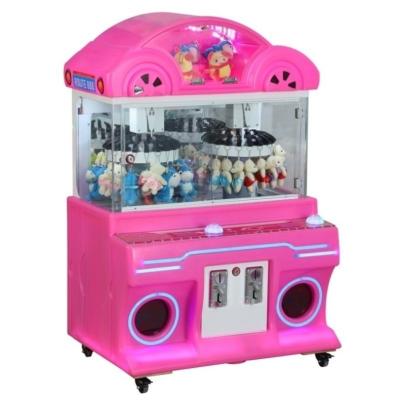 Cina Personalizzazione 110V/220V Mini Claw Machine a monete 2 giocatori Lucky Planet Clip Prize Machine in vendita