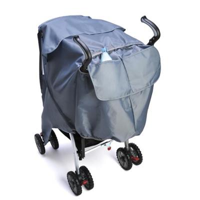 China Clear viw window color transparent twin stroller rain cover universal china for sale