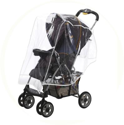 China Wholesale clear viw window factory price kids baby PVC rain cover for strollers for sale