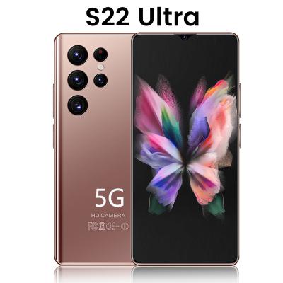 China S22 Ultra Pro Smart Fingerprint Smartphones 5G Cell Mobile Phones New Cheap Phone for sale