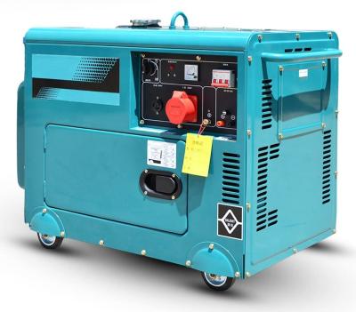 China Portable Generator 5.5kva 5.5KW Super Silent Diesel Generator For Home Use 945 x 565 x 700 for sale