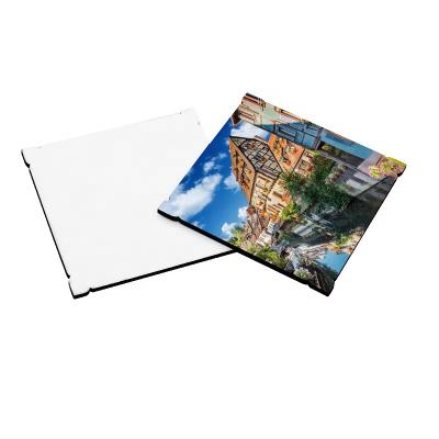 China Sublimation Viable Square Blanks Sets Wooden Mat Table Mat Customer Drinking MDF Coasters for sale