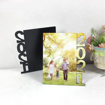 China Home Sublimation Blanks MDF Picture Frame Photo Plates Wooden Picture Frames for sale