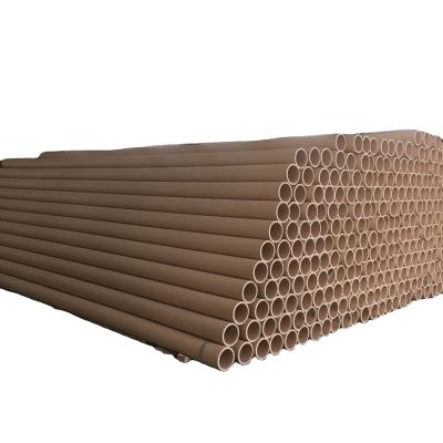 China Recycled Materials Tube Custom Core Cardboard Biodegradable Paper Core Empty Paper Core for sale