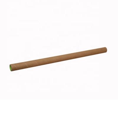 China Recycled Materials Recycled Kraft Paper Tube Diameter 90mm Brown Paper Pipe Core Craft Roll Core for sale