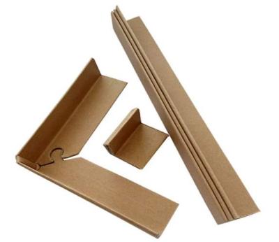 China Paper Edge Protector L-Shape Pallet Cardboard Paper Angle/Corner/Edge Protector for sale