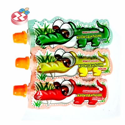 China 25g Crocodile Bag Shape Liquid Candy Jelly Candy Xz 006 for sale