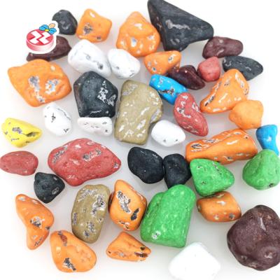 China Bulk stone chocolate with multi-colors stone for sale