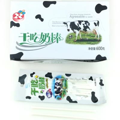 China Long stick candy natural milk powder cc stick in dry bag milk flavor eat powder candy for sale