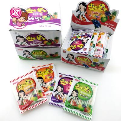 China Wholesale Korean Style Fruity Stick Candy Sour Style Candy for sale