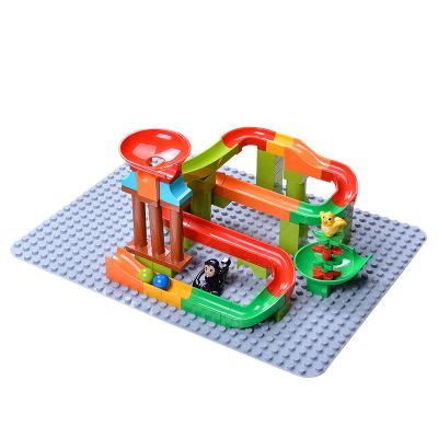 China Construction Toy Building Toy Gorock Brand DIY TOYS Building Block Adventure On The Slide Material Package Compatible With Legoing Toys for sale