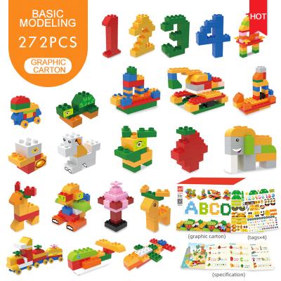 China Creative Educational Toy Gorock 272pcs Building Block Classic Base Plate Building Block Diy with legoing block for sale