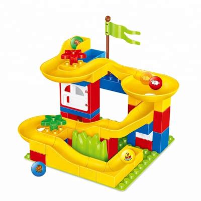 China Construction Toy Building Toy 1041 Building Blocks Set Model 48Pcs Slide Kids Large Bricks Educational Toys With Duplo Toy for sale