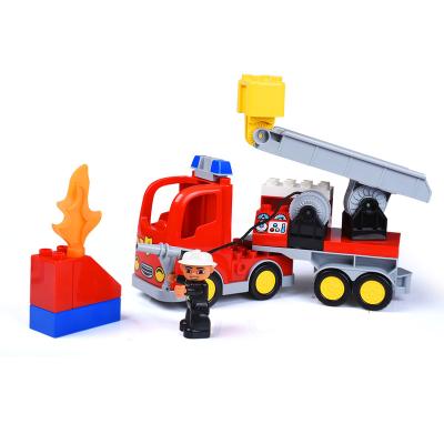 China 2019 Fire City Shantou DIY Eco-friendly Material Plastic Building Blocks Toys ABS Educational Toys Large Eco-friendly Material for sale