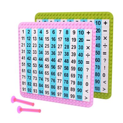 China Building Toy Construction Toy Gorock Kids Green Colors Alphabet Educational Pink Baseplate for sale