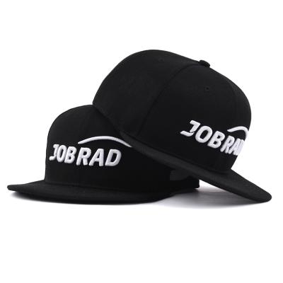 China JOINT gorras de bord free sample men's unisex flat snapback hat 3d embroidery in bulk for sale