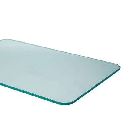 China 10mm flat tempered glass sample for sale