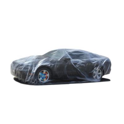 China waterproof plastic car cover manufacturer for sale