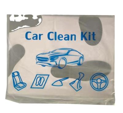 China Car care during the maintaince a time use disposable plastic car wheel cover, seat cover, etc. of management. for sale