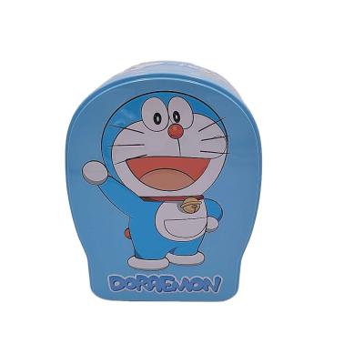 Chine Custom Exquisite Recycled Materials Cartoon Metal Snacks With Child Proof Food Grade Packaging Tin Cans à vendre