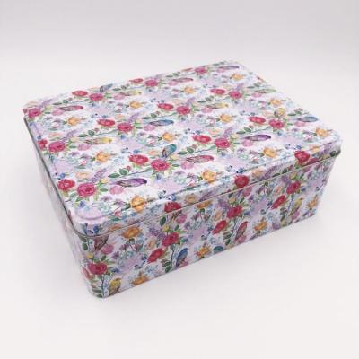 China New Design Recyclable Wedding Gift Packing Candy Tin Box GIFT CAN Square Metal Box zu verkaufen