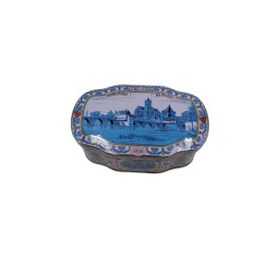 China Gift & New Design OEM Craft Storage Creative Empty Tin Box Material Custom Shape Tin Box Te koop