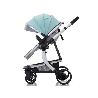 China One Step Folding Zhilemei Factory Portable Lightweight 2 In 1 Baby Stroller For Bebe for sale