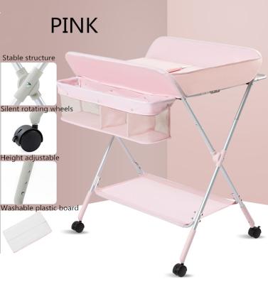 China Luxury Changing Cabinet Doors Baby Bag Table Dresser Mat with Bathtub Baby Chang Unit Protector Drawer Diaper Station Hutch Protector for sale