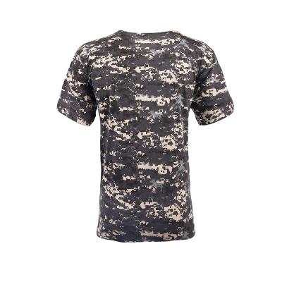 China Factory Anti-Wrinkle Woodland Cotton Wear Resistant Breathable Round Neck T-Shirt Directly for sale