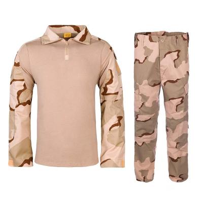 China 2024 Fashion New Fashion Digital Knitted Desert Suit Tactical Uniform Camouflage Suit Frog Uniform Tactical Uniform for sale