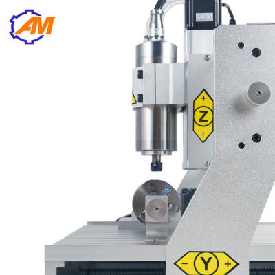 China Achsen-hölzerne schnitzende Schneidemaschine der Metall-CNC-Router-Schneidemaschine-3D 4 zu verkaufen