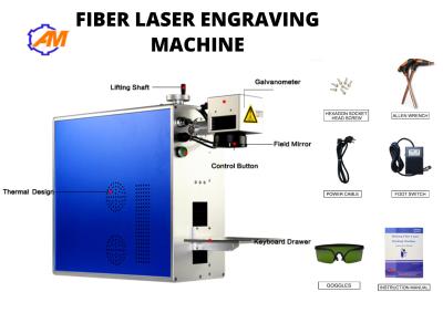 China Faser des Friedensstifter-Nippels NUK, die Markierungsmaschine der Faser 30w für Verkauf markiert zu verkaufen